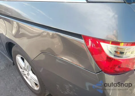 2013 Honda Odyssey Touring/Touring Elite from USA, damaged, VIN 5FNRL5H92DB013273